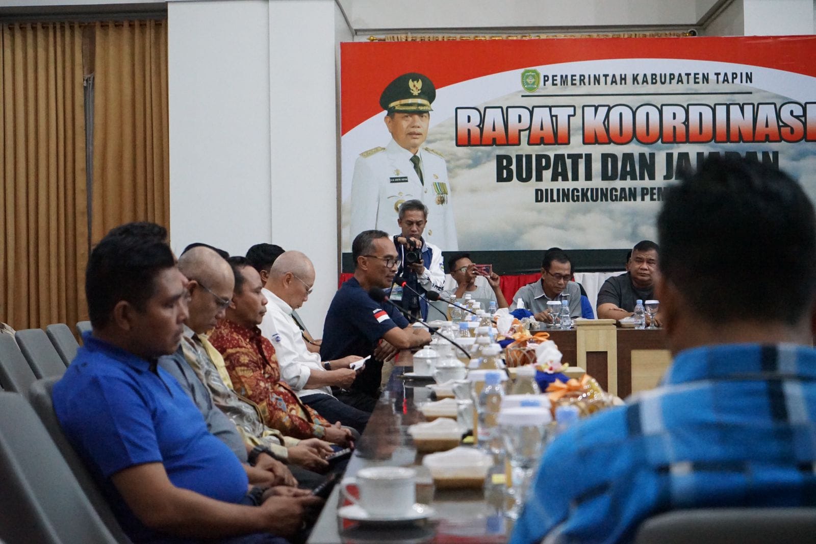 Bupati Tapin Hadiri Rapat Pemantapan Event Rally Di Kabupaten Tapin