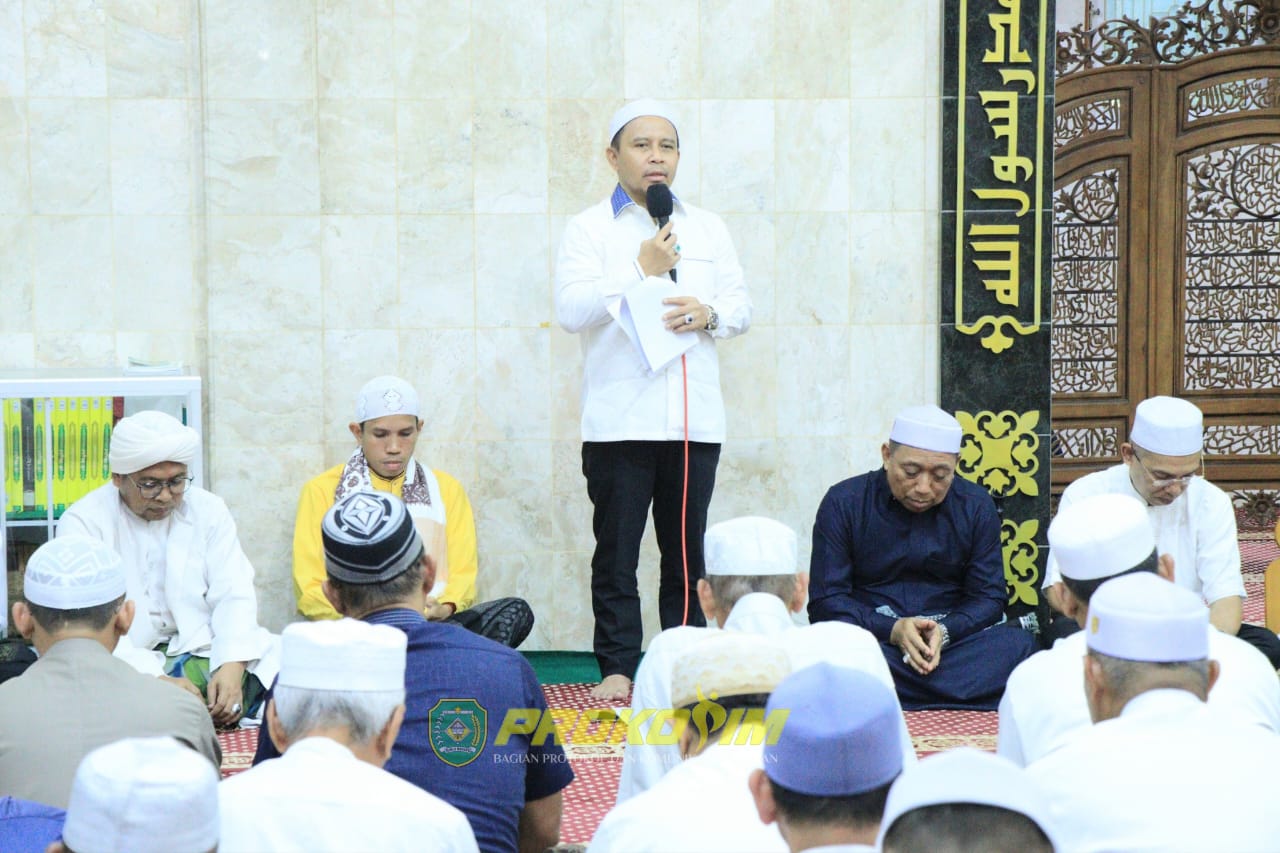 Sholat Hajat Berjamaah Dalam Menyambut Keberangkatan Persiapan Jemaah Haji Tapin