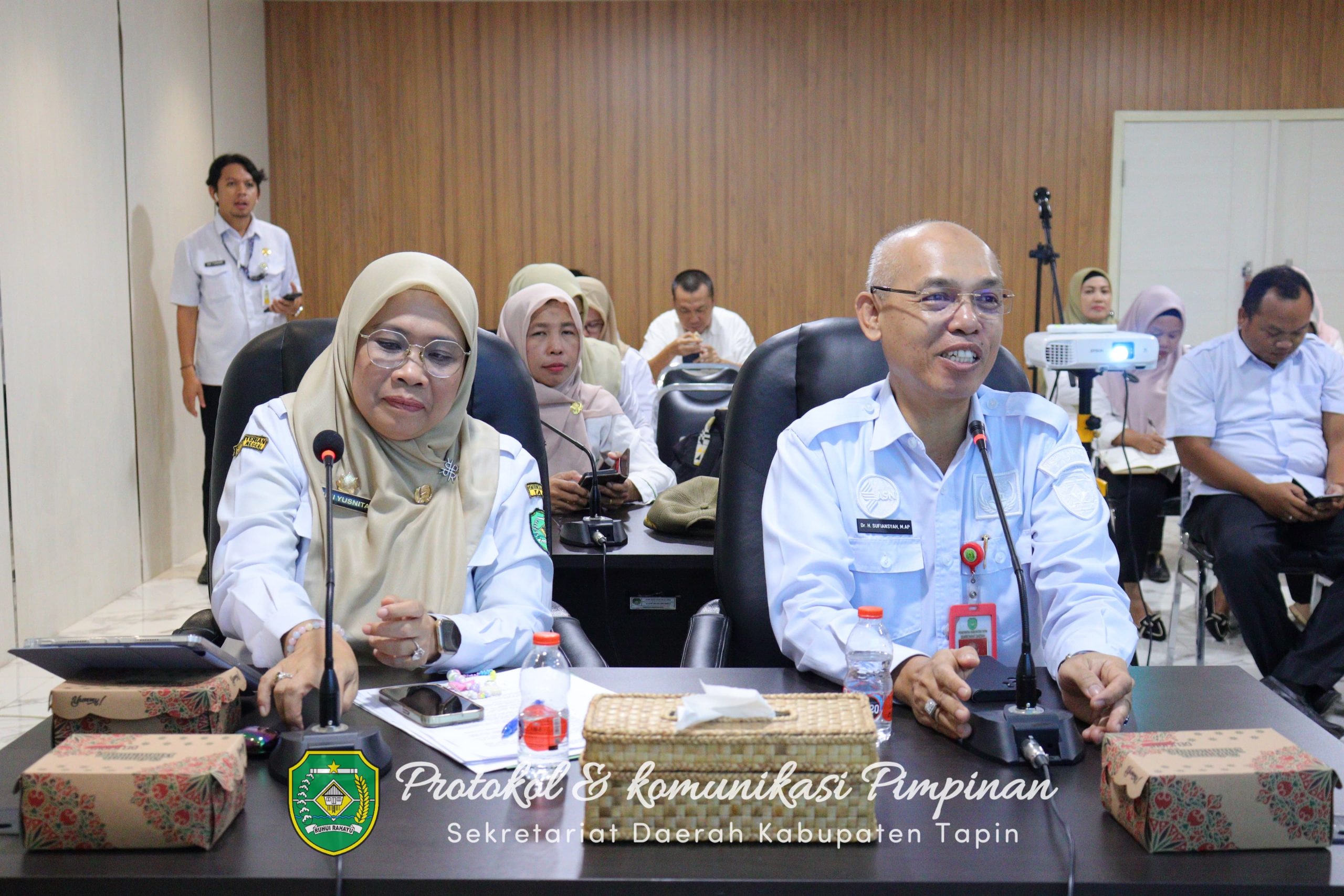 Sekertaris Daerah Kabupaten Tapin Hadiri Rapat Koordinasi Sistem Akuntabilitas Kinerja Instansi Pemerintah (SAKIP) dan Zona Integritas (ZI)