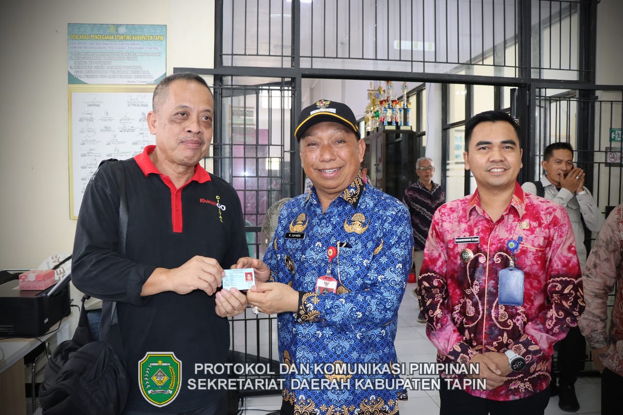 Wakil Bupati Tapin Hadiri Kegiatan Fasilitasi Penerapan Gerakan Indonesia Sadar Adminduk Secara Inklusif di Kecamatan Binuang